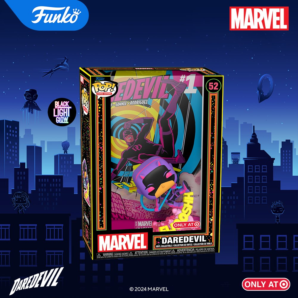 Target Exclusive Daredevil Black Light Funko POP Revealed As Part Of