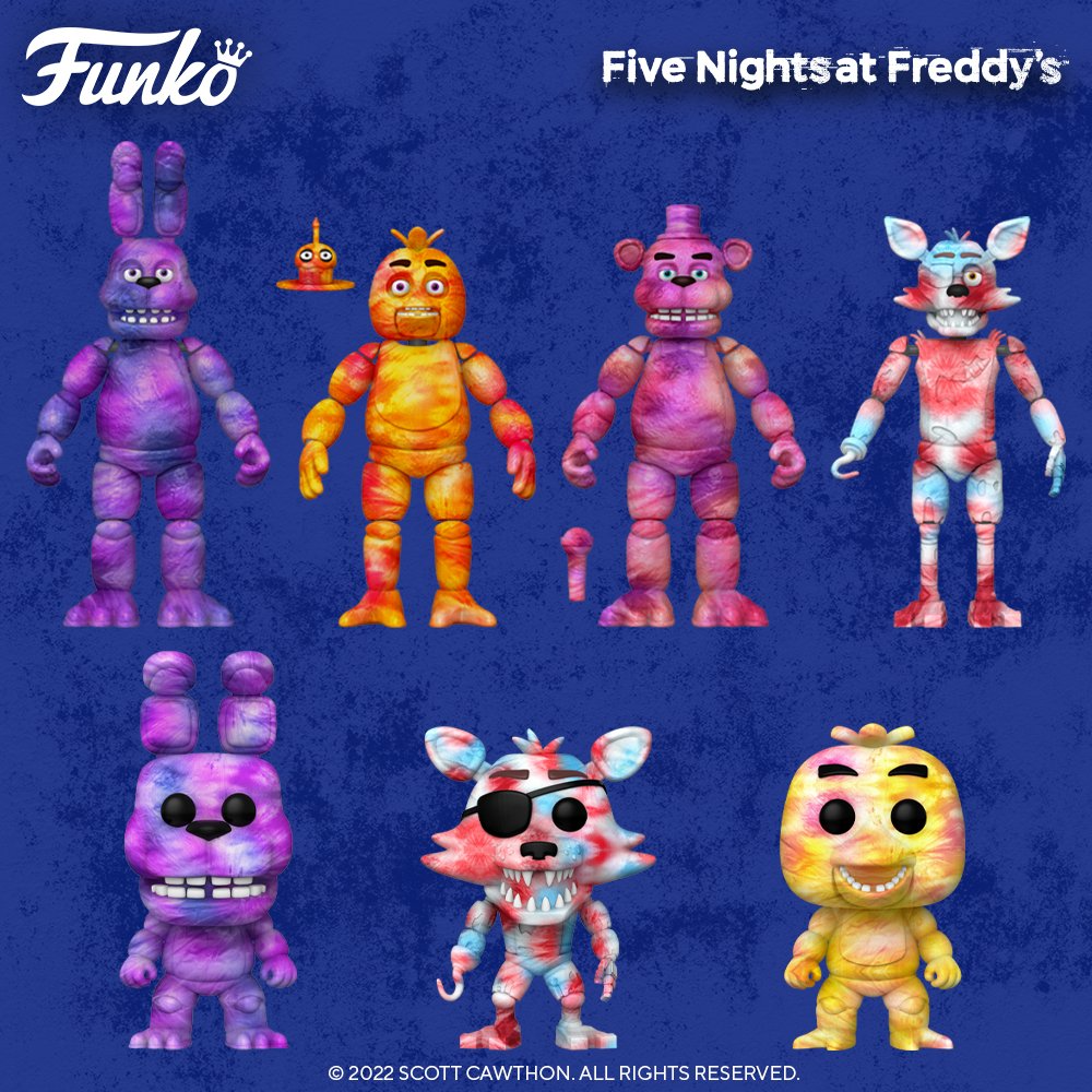 Funko POP! Games: Five Nights at Freddy's Tie-Dye Freddy 4-in