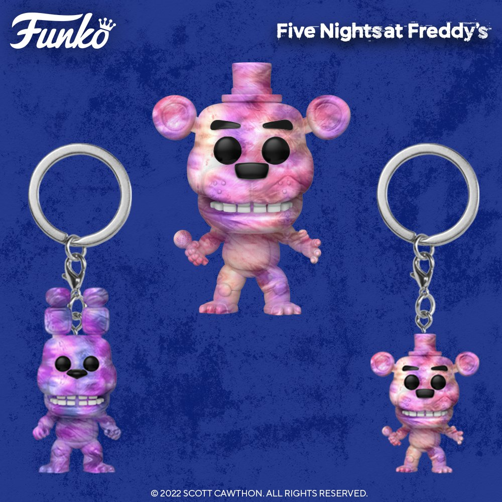 Funko POP! Games: Five Nights at Freddy's Tie-Dye Freddy 4-in Vinyl Figure