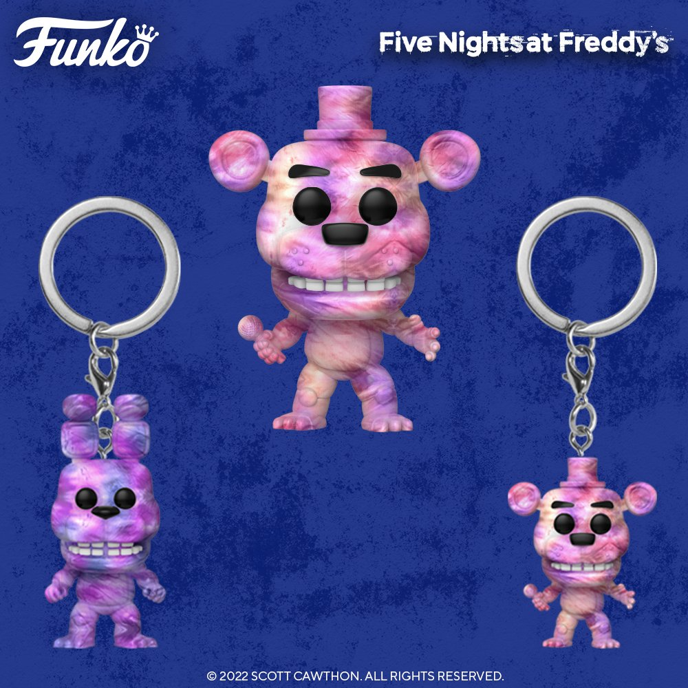 Funko POP! Games: Five Nights at Freddy's Tie-Dye Foxy 4-in Vinyl Figure