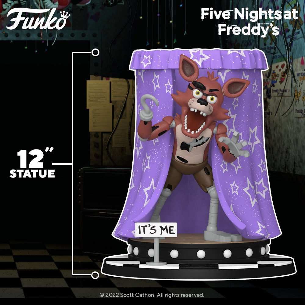 New Five Nights At Freddys Vinyl Statues Announced By Funko Funko Fanatics