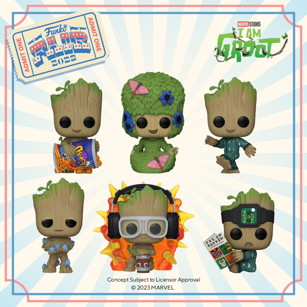 Funko Fair 2023: I Am Groot POP!, SODA, & Mystery Minis – Funko