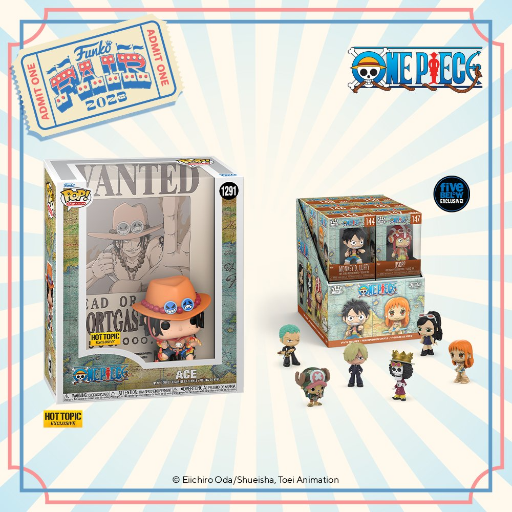 Funko Fair 2023 One Piece POP! Funko Fanatics
