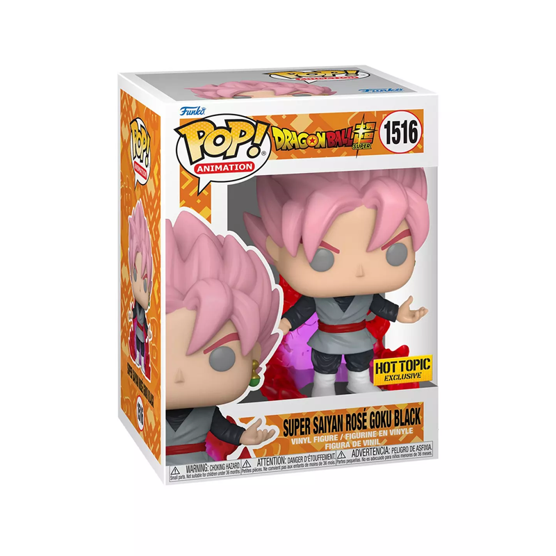 Hot Topic Exclusive Glow In The Dark Super Saiyan Rose Goku Black Funko Pop Is Now Available