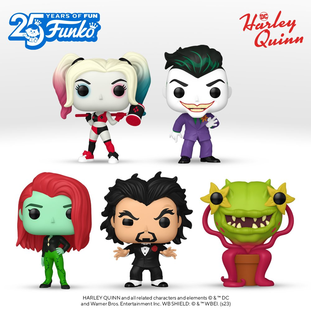 Harley Quinn Animated Series Funko POP! Announced – Funko Fanatics